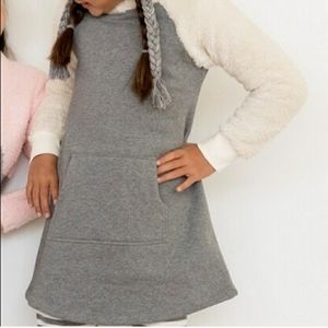 Hanna Andersson Marshmallow Hoodie dress